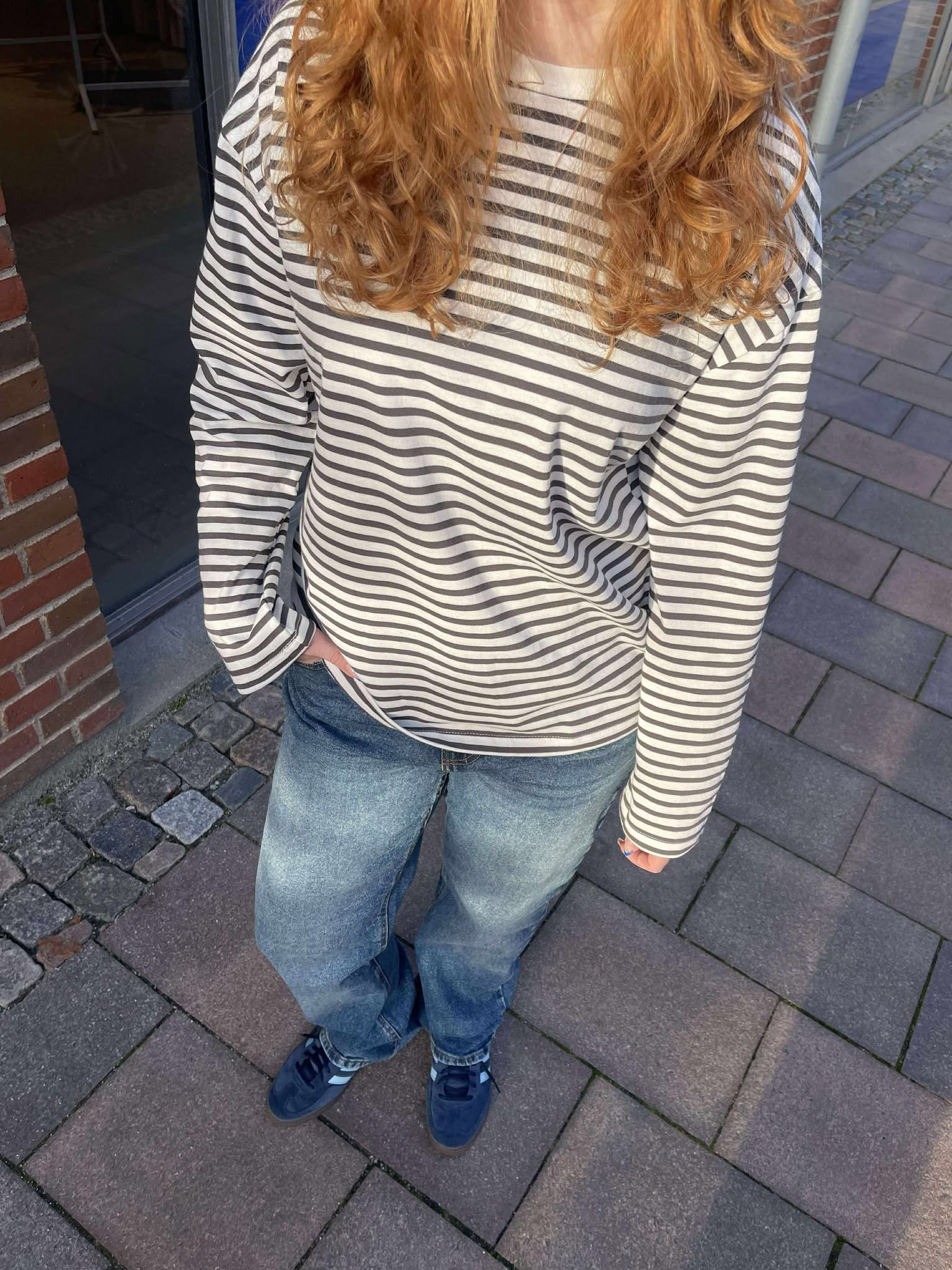 PCSADIE T-Shirt - Cloud Dancer